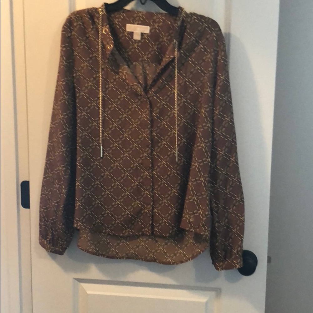 Michael Kors chain blouse